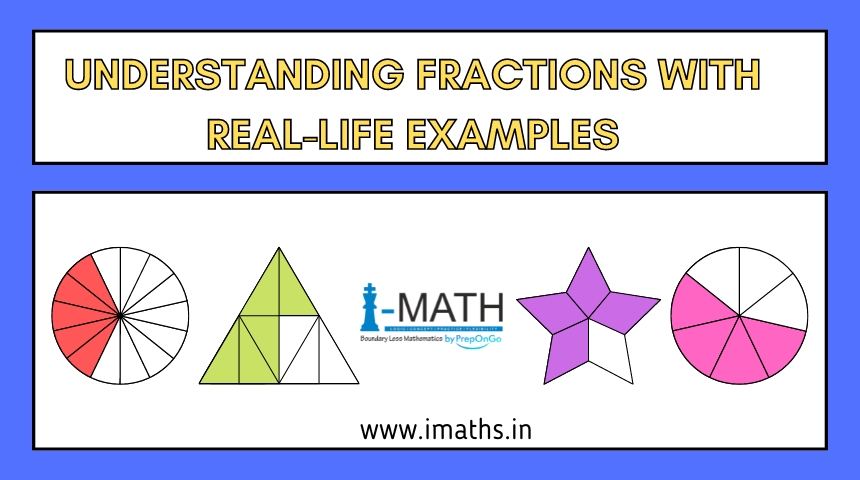 Understanding fractions from real life examples