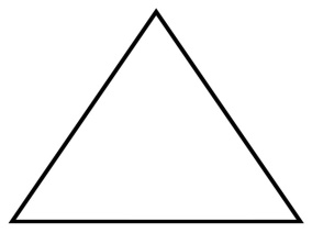 Which shape is a triangle?